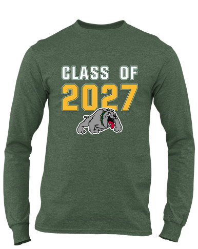 Whitefish Bulldogs Class of 2027 Men's Premium LS T-Shirt