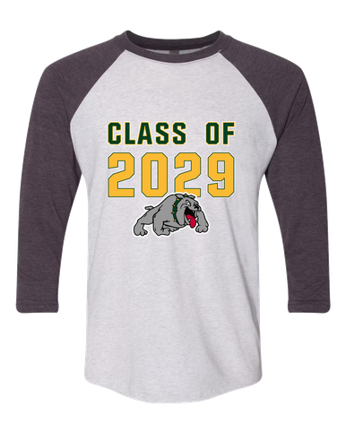 Whitefish Bulldogs Class of 2029 Men's Baseball T-Shirt