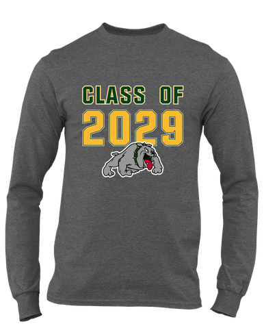 Whitefish Bulldogs Class of 2029 Men's Premium LS T-Shirt