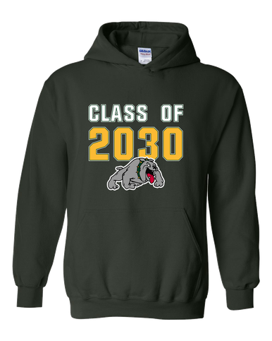 Whitefish Bulldogs Class of 2030 Men's Hoodie