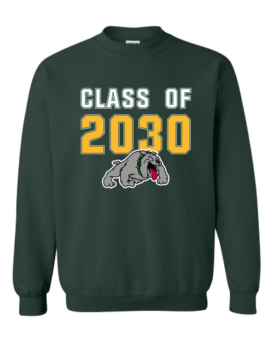 Whitefish Bulldogs Class of 2030 Men's Sweatshirt