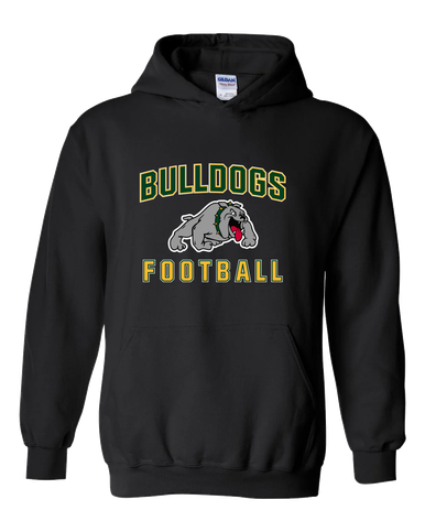 Whitefish Bulldogs Football #1 Men's Hoodie