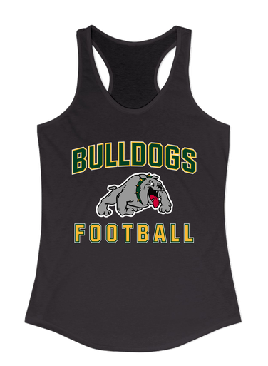 Whitefish Bulldogs Football #1 Women's Tank Top