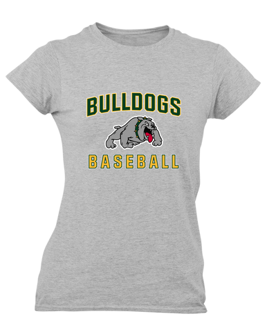 Whitefish Bulldogs Baseball #1 Women's Premium SS T-Shirt
