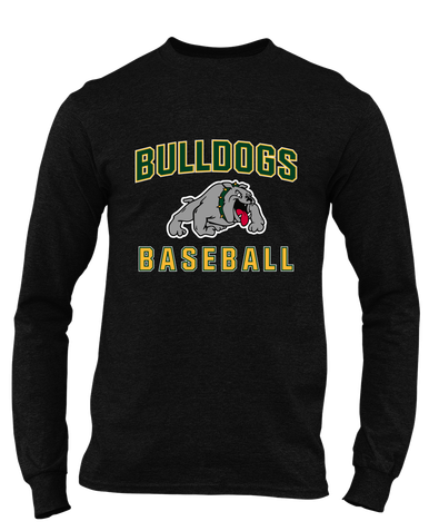 Whitefish Bulldogs Baseball #1 Men's Premium LS T-Shirt