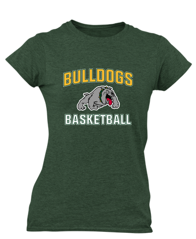 Whitefish Bulldogs Basketball #1 Women's Premium SS T-Shirt