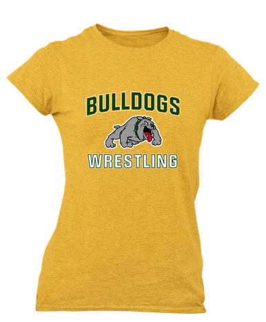 Whitefish Bulldogs Wrestling Women's SS T-Shirt
