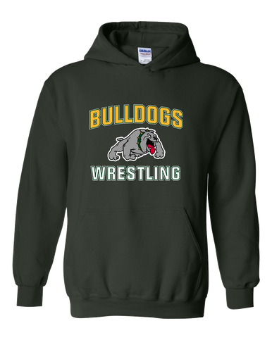Whitefish Bulldogs Wrestling Men's Hoodie