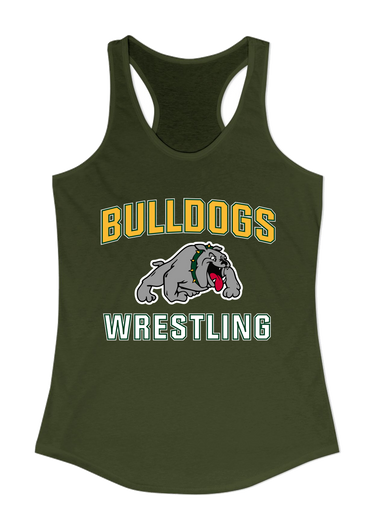 Whitefish Bulldogs Wrestling Women's Tank Top