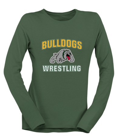 Whitefish Bulldogs Wrestling Women's Premium LS T-Shirt