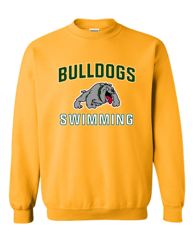Whitefish Bulldogs Swimming Men's Sweatshirt