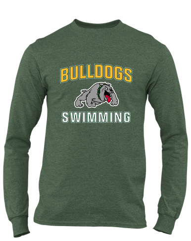 Whitefish Bulldogs Swimming Men's Premium LS T-Shirt