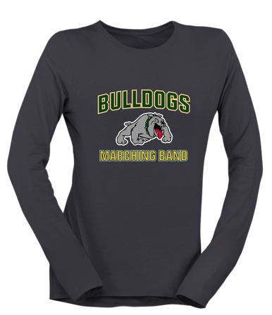 Whitefish Bulldogs Marching Band Women's Premium LS T-Shirt