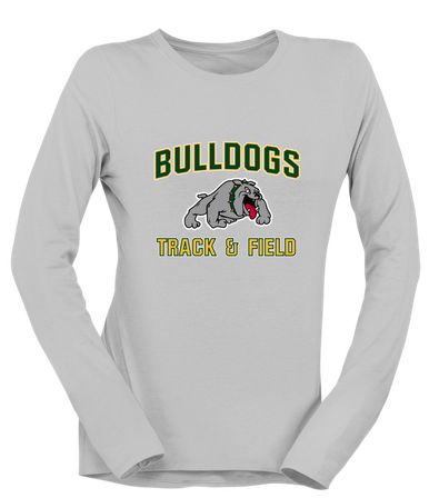 Whitefish Bulldogs Track & Field Women's LS T-Shirt