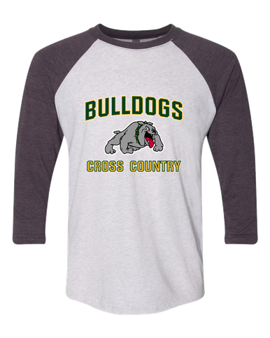 Whitefish Bulldogs Cross Country Women's Baseball T-Shirt
