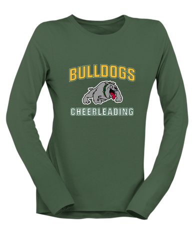 Whitefish Bulldogs Cheerleading Women's Premium LS T-Shirt
