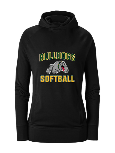 Whitefish Bulldogs Softball #1 Women's Hoodie