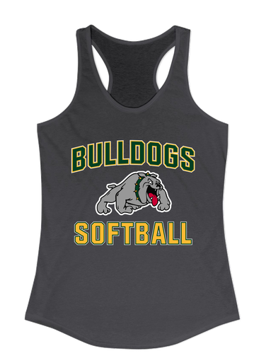 Whitefish Bulldogs Softball #1 Women's Tank Top