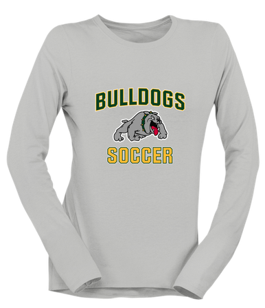 Whitefish Bulldogs Soccer #1 Women's Premium LS T-Shirt