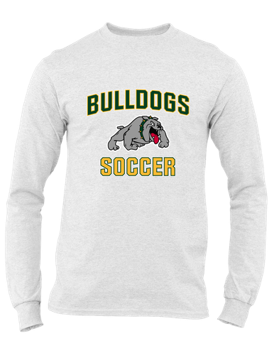 Whitefish Bulldogs Soccer #1 Men's LS T-Shirt