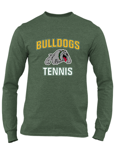 Whitefish Bulldogs Tennis Men's Premium LS T-Shirt