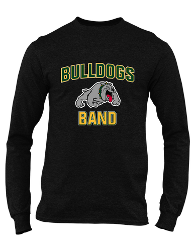 Whitefish Bulldogs Band # 1 Men's LS T-Shirt