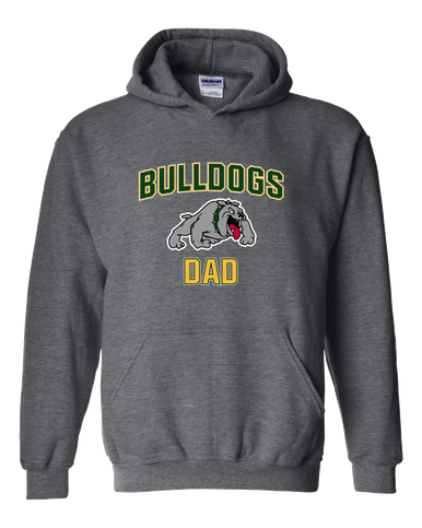Whitefish Bulldogs Dad Men's Hoodie