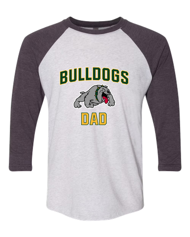 Whitefish Bulldogs Dad Men's Baseball T-Shirt