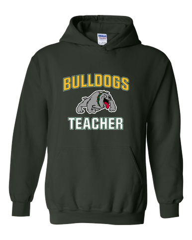 Whitefish Bulldogs Teacher Men's Hoodie