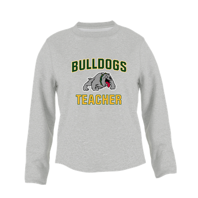 Whitefish Bulldogs Teacher Women's Sweatshirt