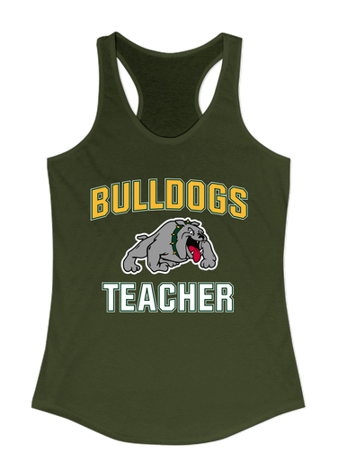 Whitefish Bulldogs Teacher Women's Tank Top