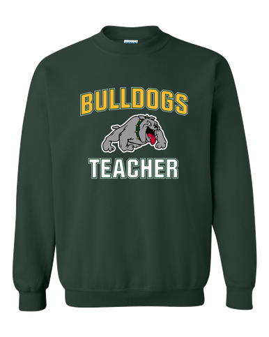 Whitefish Bulldogs Teacher Men's Sweatshirt