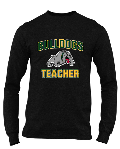 Whitefish Bulldogs Teacher Men's Premium LS T-Shirt