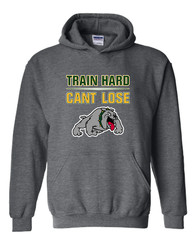 Whitefish Bulldogs Train Hard, Can't Lose Men's Hoodie