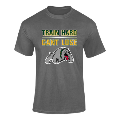 Whitefish Bulldogs Train Hard, Can't Lose Men's SS T-Shirt