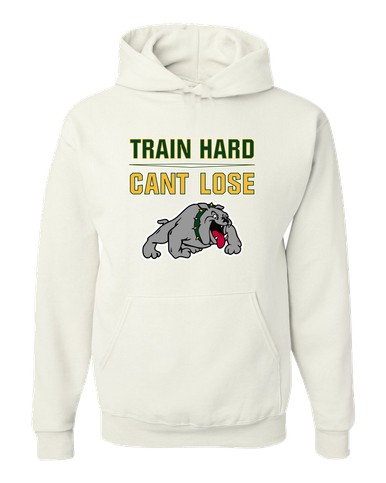Whitefish Bulldogs Train Hard, Can't Lose Men's Premium Hoodie