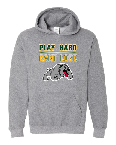 Whitefish Bulldogs Play Hard, Can't Lose Men's Hoodie