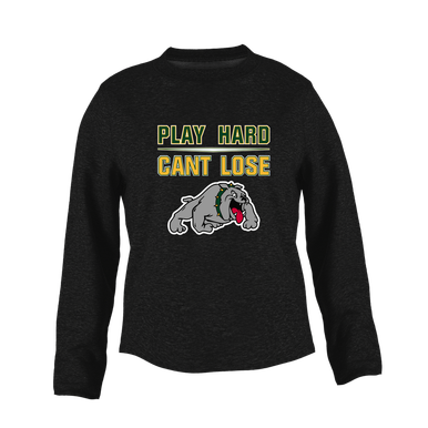Whitefish Bulldogs Play Hard, Can't Lose Women's Sweatshirt
