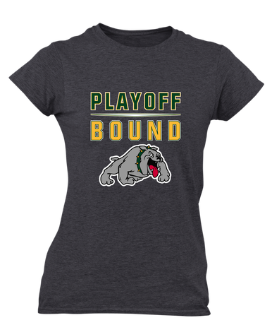 Whitefish Bulldogs Playoff Bound Women's SS T-Shirt