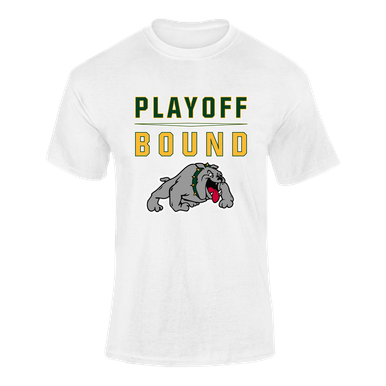 Whitefish Bulldogs Playoff Bound Men's SS T-Shirt