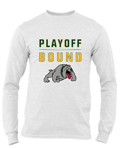 Whitefish Bulldogs Playoff Bound Men's LS T-Shirt