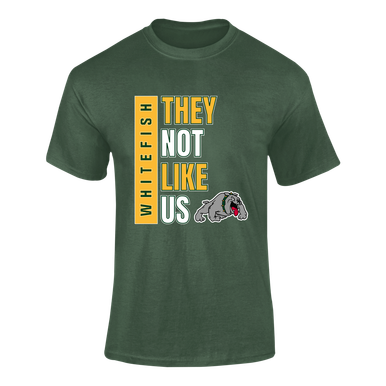 Whitefish Bulldogs They Not Like Us #1 Men's Premium SS T-Shirt