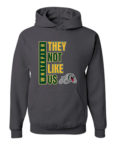 Whitefish Bulldogs They Not Like Us #1 Men's Premium Hoodie