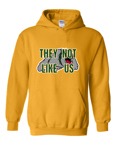 Whitefish Bulldogs They Not Like Us #2 Men's Hoodie