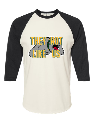 Whitefish Bulldogs They Not Like Us #2 Women's Baseball T-Shirt