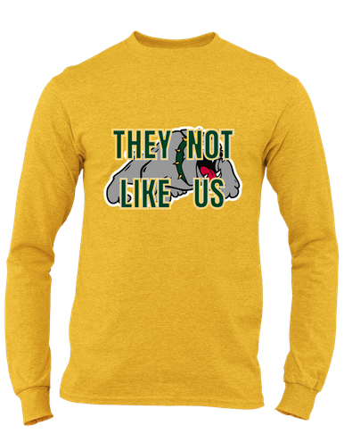Whitefish Bulldogs They Not Like Us #2 Men's LS T-Shirt