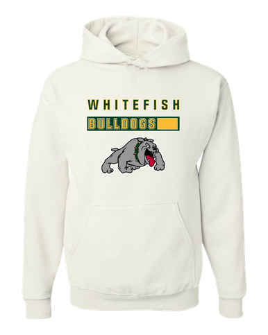 Whitefish Bulldogs Mascot #7 Men's Premium Hoodie