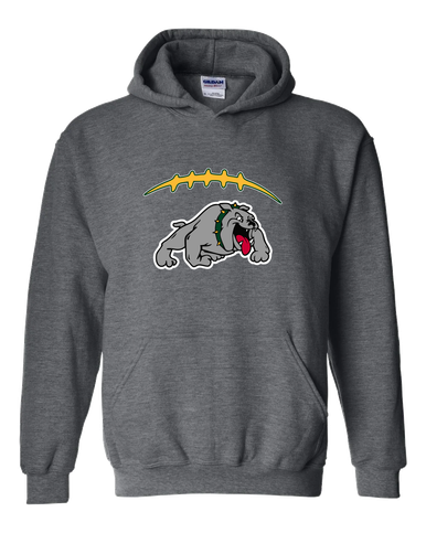 Whitefish Bulldogs Football #2 Men's Hoodie