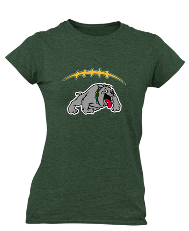 Whitefish Bulldogs Football #2 Women's Premium SS T-Shirt