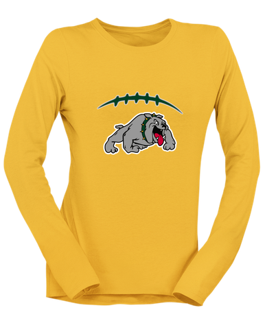 Whitefish Bulldogs Football #2 Women's LS T-Shirt